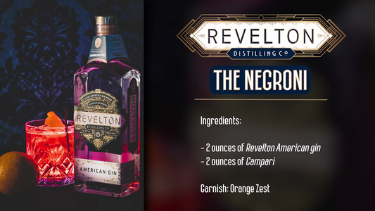 Negroni • Revelton Cocktail Recipe & Video Tutorial