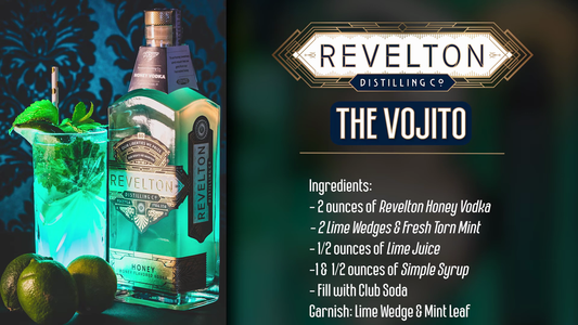 The Vojito • Revelton Cocktail Recipe & Video Tutorial