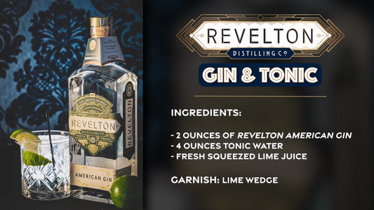 The Perfect Gin and Tonic • Revelton Cocktail Recipe & Video Tutorial