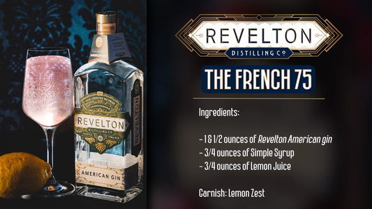 Revelton's French 75 Cocktail • Revelton Cocktail Recipe & Video Tutorial