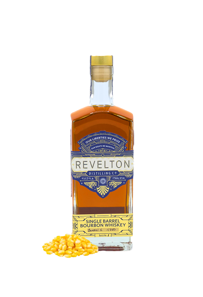 Single Barrel Bourbon from locally sourced grain