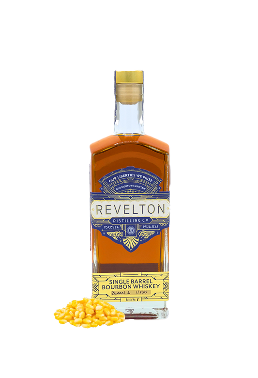 Single Barrel Bourbon from locally sourced grain